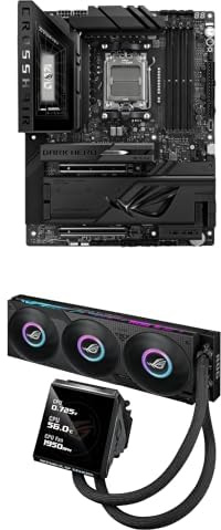 ROG CROSSHAIR X870E DARK HERO + ROG STRIX LC IV 360 ARGB LCD