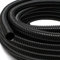 Wiltec Teichschlauch 25m Spiralschlauch 38mm (1 1/2) schwarz, lichtundurchlässig, extrem biegsam Saugschlauch Druckschlauch