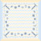 Sovie HORECA Airlaid Tischdecke MARITIM 80 x 80 cm, 20 Stück – Einweg Tischdecke mit maritimem Design in Hellblau & Beige – Leuchtturm, Anker, Seestern, Muscheln