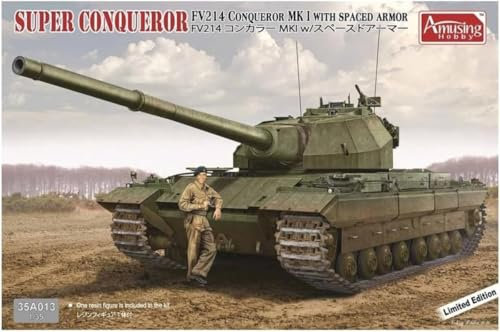 Amusing Hobby AMH35A013 AH35A013 Super FV214 Conqueror MK1 with Spaced Armor