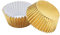 ULTNICE 100 stücke Folie Backförmchen Aluminium Pappbecher für Muffin Cupcake Kuchen (Golden)