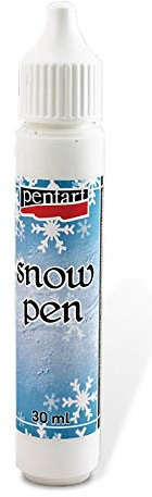 Zita`s Creative Schneepen 30ml - Schneepaste, Dekorschnee, Kunstschnee, Snow Pen, Schnee Pen