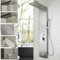 Huin Salle de bain colonne de douche en laiton massif poignée murale douche à main bec de baignoire système de massage panneau de douche