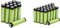 Amazon Basics Piles Rechargeables AAA (Lot de 24) 800 mAh pré-chargées & Piles Rechargeables AAA, Pré-Chargées - Lot de 12