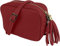 ALEXANDER MILANO Sac à main en cuir véritable pour femme Sac en cuir lisse et laqué. 2 fermetures éclair avec longue sangle en cuir réglable. Fabriqué en Italie. Cuir italien véritable. 20 x 15 x 8