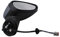 1 PC Electric Door Wing Mirror Primed Mirror Cover Right Drivers Side Heated Mirror Glass Compatible with Ford Fiesta Mk7 2008-2012