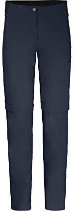 Bergson Aalborg Vario Zipp-Off | Damen Wanderhose, recycelt, elastisch, sportlich, Navy Blazer [329], 48 - Damen