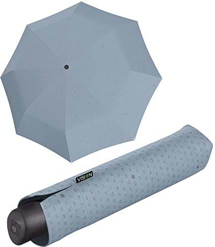 Knirps nachhaltiger Damen Taschenschirm Vision Manual Air - clouds