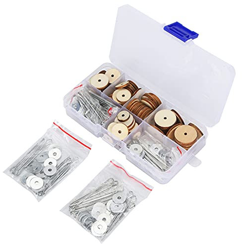 Leopacat Puppengelenke Set, Bewegliche Eingriffbolzen Puppengelenke, TeddybäRe Bewegliche Gelenke Für Eingriffbolzen TeddybäRpuppen Diy Bastelbedarf HäKeltiere Splint Bastel