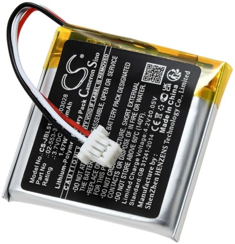 Akku kompatibel mit JBL Typ 603028, 3,7V, Li-Polymer