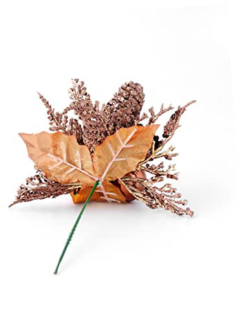 Beatifufu Weihnachtsstecklinge Aus Bronze Weihnachtszweig-schmuck Für Dekoration Weihnachtsstäbe Für Bastelarbeiten Und Party-Dekoration Festliche Zweigdekoration Für Tische Und Eingangsbere