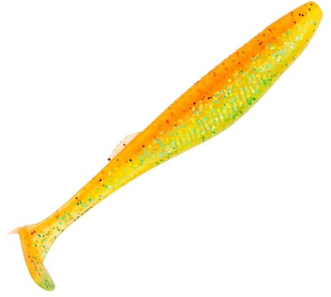 Rapala CrushCity The Kickman - Gummifische, Länge/Gewicht/Packungsinhalt:10cm / 6.5g / 7, Farbe:Fire Flame
