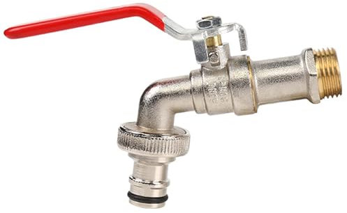 SXWYLZ Robinet Exterieur Mural Laiton Robinet de Sortie de Robinet en Laiton Extérieur Robinet Laiton Exterieur Jardin Robinet de Jardin