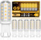 LUTW G9 LED Bulbs Neutral White 3W, Equivalent 30W - 40W G9 Halogen Bulbs, Non-dimmable, 350LM 4000K Energy Saving Light Bulbs for Chandelier, Lighting Decor, Ceiling Lights, Wall Light, 6 Pack