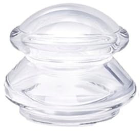 Copas de silicona para masaje, ventosa chinas al vacío, ventosas de silicona, ventosas de vacío (M-transparente)