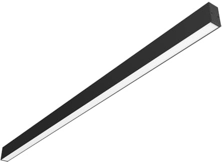 LED line PRIME LED Langfeldleuchte Büroleuchte Execuline Schwarz Linear 120cm 30W 3750lm Neutralweiß 4000K 96°
