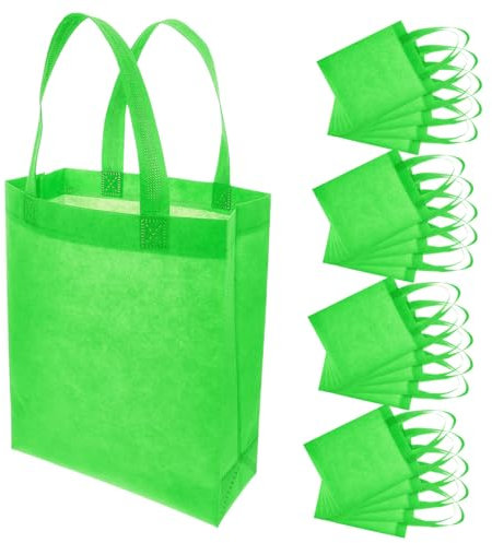 iplusmile 30piezas Bolsas Reutilizables De Tela No Tejida con Asas para Pequeñas