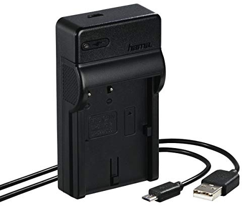 USB-Ladegerät für Canon Schwarz
