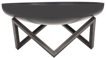 FARM COOK Cheminée Brasero, Pan 10 Noir Brut Durchmesser 60cm