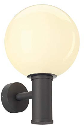 SLV GLOO PURE WL, Outdoor Wandaufbauleuchte, E27, anthrazit, IP44