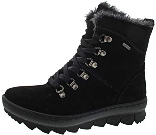 Legero Novara, Bottes de Neige femme - Noir (Schwarz (Schwarz) 00), 37 EU (4 UK)