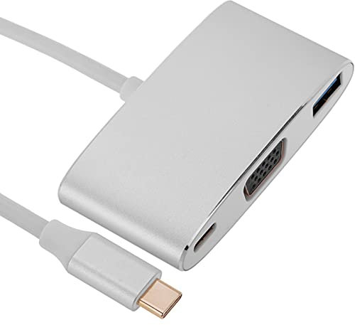 BeMatik - Conversor de USB 3.1 Tipo C a VGA y USB-C y USB-A