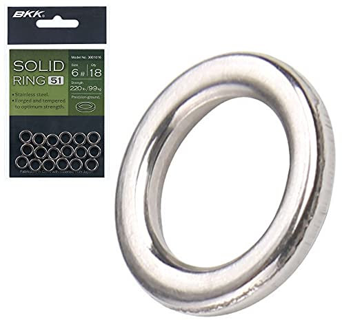 BKK Solid Ring 51 Verbindungs Ring Edelstahl #6-99 kg - 18 Stück