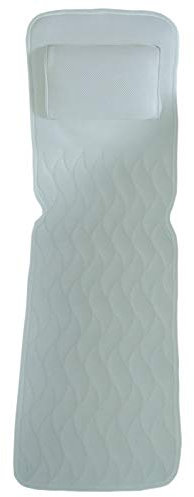 HAIBI Oreiller De Bain, Coussin De Baignoire Tapis De Baignoire Spa Non-Slip Matelas Respirant 3D Couches De Maille-Grand Soutien du Dos pour Les Adultes