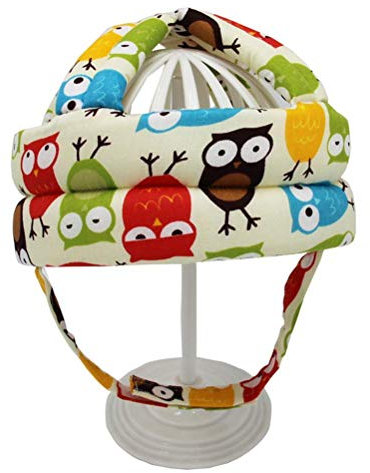 HAOXU Baby-Schutzhelm Verstellbare Baby-Schutzkappe Weicher Schutzhelm Kleinkind Anti-Fall Anti-Kollisions-Kopfschutzhut