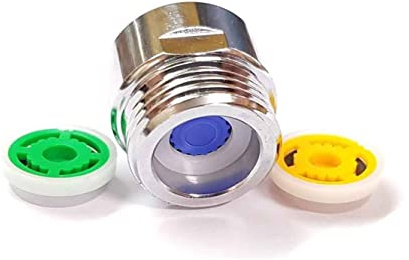 LOWENERGIE Pack of 5 Shower Hose Flow Regulator Restrictor Water & Energy Saving 4, 6 & 9 Litre per min