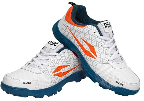 DSC Belter Cricket Shoes for Mens, Size-11, Teal Blue
