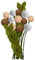 your castle Blumenstrauß aus 12 handgearbeiteten künstliche Filzblumen & 2 Ästen, fairer Handel, nachhaltige Filz Deko, realistische Kunstblumen, Filz-Floristik, Stoffblumen, Filzblumen-Set, Mona