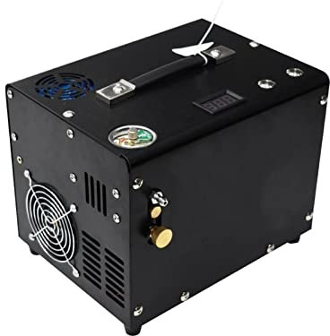 TXET062 4500Psi 300Bar 12V Air Compressor High Pressure Pump Portable Pump Pneumatic Inflator Tank YIJIAN (Color : 220 Volt, Size : General version)