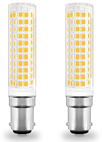 B15D LED Glühbirne 7W Ersetzt für Osram Halolux Ceram 100W 230V Nicht Dimmbar, Superstar Special T SLIM Warmweiß 3000K Für Nähmaschinen Wohnzimmer Kronleuchter, 2er Pack[MEHRWEG]
