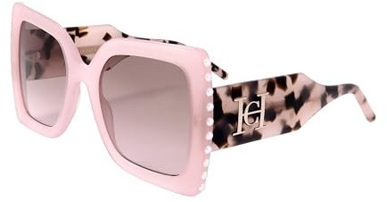 Carolina Herrera Unisex Sonnenbrille Ch 0001/S Oo4 55/23/145 Damen Sunglasses, OO4/M2 PINK HVN PNK, 55