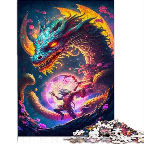 Das Monster-Puzzle für Erwachsene 1000 Teile Puzzle für Erwachsene Premium-Karton Tolles Geschenk für Erwachsene | Spiele Lernspielzeug (26x38cm)