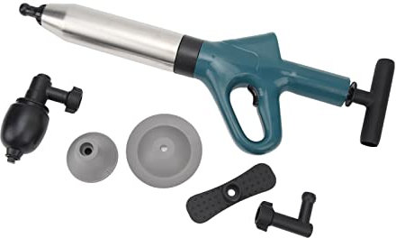 Yosoo Potente Desatascador de Desagüe de Alta Presión, Desatascador de Aire para Desatascar Inodoros y Fregaderos de Cocina