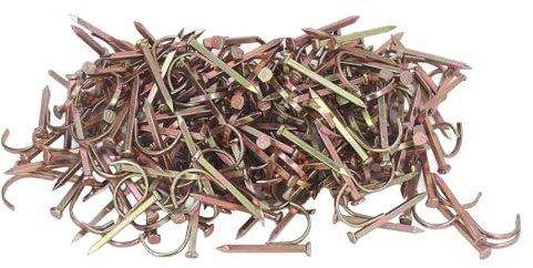 Clou de Fixation de Tuyau en Acier galvanisé 45, 200 Pièces, Robuste, Prévention de la Rouille, Clou dans le Serre-câble