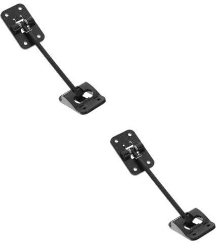 ULTECHNOVO 2 Sätze Tür-Windschutzschnalle Wohnwagen zubehör Accessoires für Wohnwagen Türschieberschloss Türschlösser Türhalterverschluss für Wohnmobile Türverriegelung für Lastenanhänger