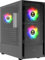 GAMDIAS TALOS M3 MESH ATX Gaming Midi-Tower PC-Gehäuse, Enthält 3 x 120mm ARGB PWM-Lüfter mit Lüfternabe, High Airflow Mesh Front Panel, Werkzeuglose Installation Tempered Glass Side Panel, Schwarz