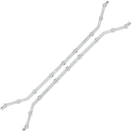 HASGTFM 9led 58 5mm LED Falta de retroiluminación for Samsung 32 Pulgadas D3GE-320SMSM0-R2 BN64-YYCO9 D3GE-320SMO-R2 BN64-YYC09 BN96-28762A LH32EDDPLGV(2 Set)