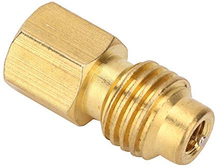 R134A -Adapteranpassungen, R134A Klimaanlagenadapter Messing Easy Installation Adapter für -Autoklimaanlage