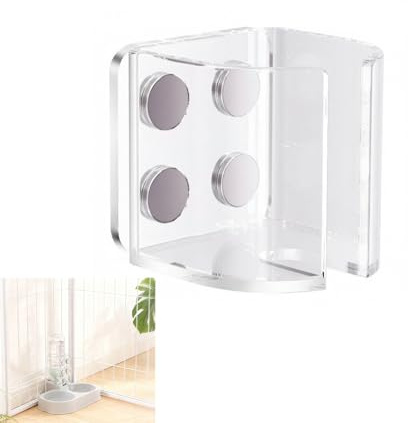 Porte-Bouteille d'Eau Pour Hamster, Supports De Mangeoire a Eau Magnétiques,Support Magnétique Multifonction Pour Hamster,Convient Aux Lapins,Cochons d'Inde,Hamsters,Hérissons Et Autres Petits Rongeur