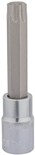 Draper 16324 1/2 Square Drive T60 TX-Star 100MM Socket Bit