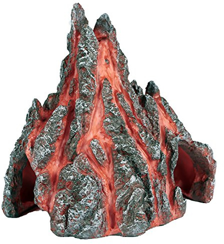 Pet Ting Volcano Cave Aquatic Ornament - Aquarium Decoration - Vivarium Decoration