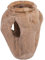 Vintage Line Handgefertigte Teakholz Vase Hoch Deko Wohnraumdekoration Teak Vollholz Holz