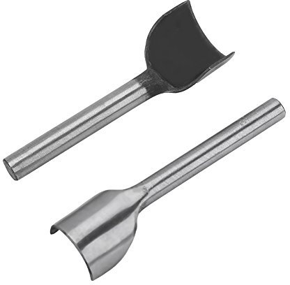 Lot de 7 emporte-pièces demi-ronds pour cuir 10-40 mm