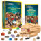 National Geographic Ausgrabungs-Set für Riesen-Fossilien und Edelsteine - Grabe 20 echte Fossilien und Edelsteine Aus, tolles wissenschaftliches Mint-Geschenk für Geologie-Enthusiasten jeden Alters
