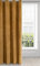 Eurofirany RIA Blickdicht Samtvorhang mit Ösen -1 Stk. Einfarbig Thermogardine, Verdunklungsgardine, Wohnzimmer, Schlafzimmer, Lounge, 290 g/m2, 140x250 cm, Honiggelb