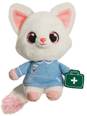 AURORA, 61404 YooHoo Pammee Krankenschwester, 15,2 cm, weiches Spielzeug, blau und weiß